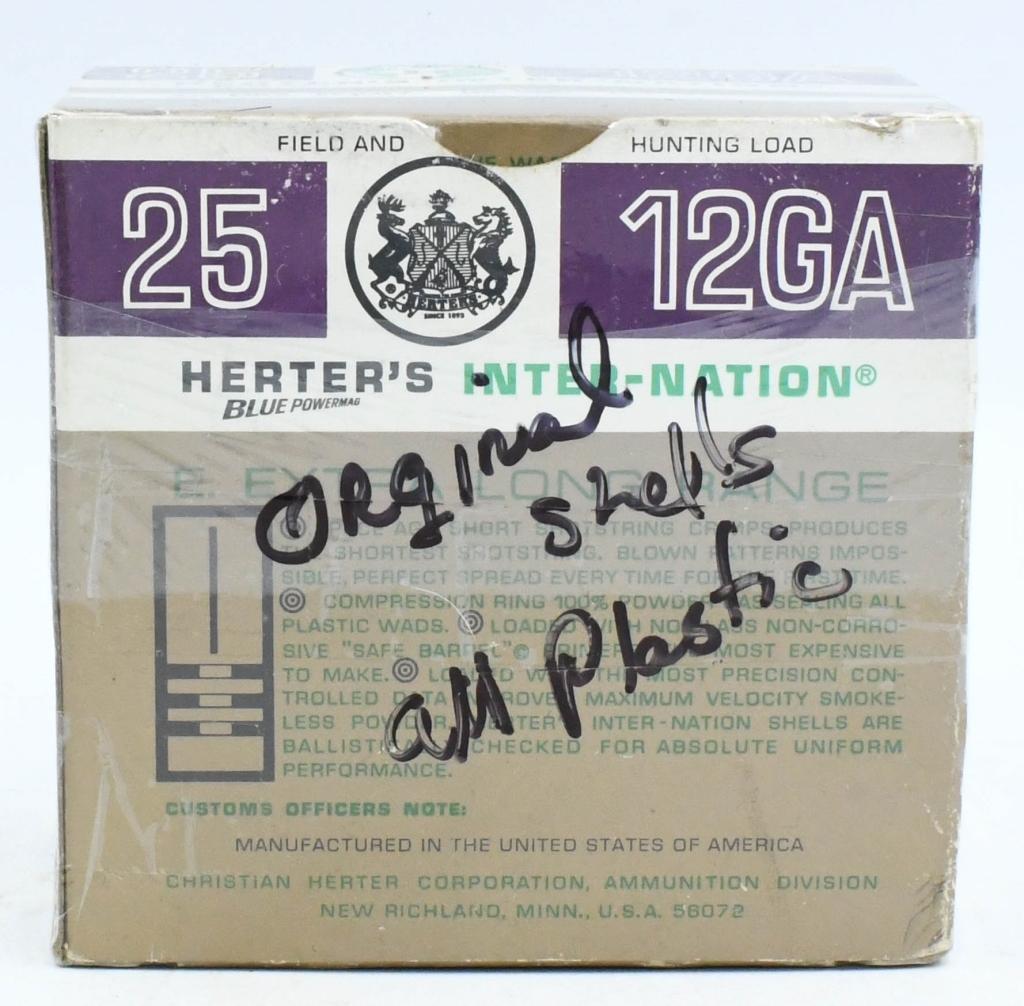 25 Rounds of Herter's 12 Ga Shotshells