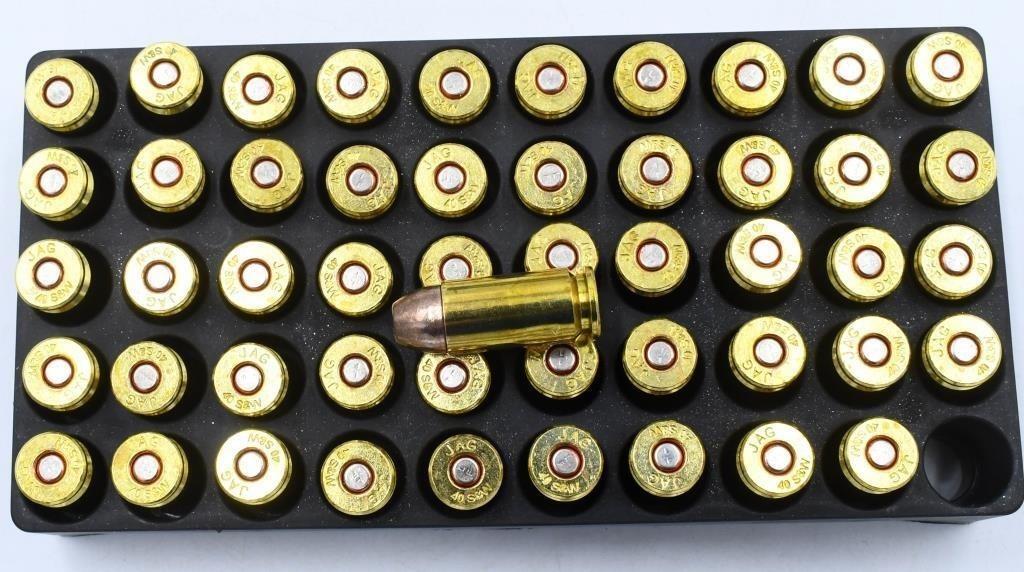 100 Rounds of International .40 S&W Ammunition