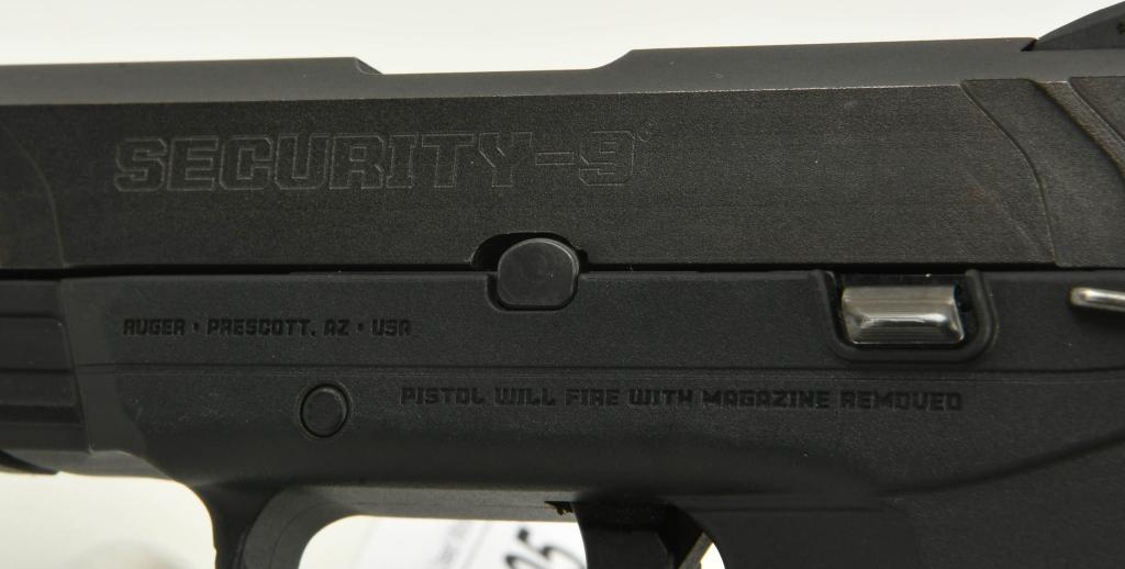 Ruger Security-9 Semi Auto Pistol 9mm