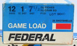 75 Rounds of Federal Game Load 12 Ga Shotshells