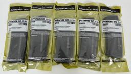 5 NIP Magpul MOE Pmag 30 Rd AR/M4 Magazines