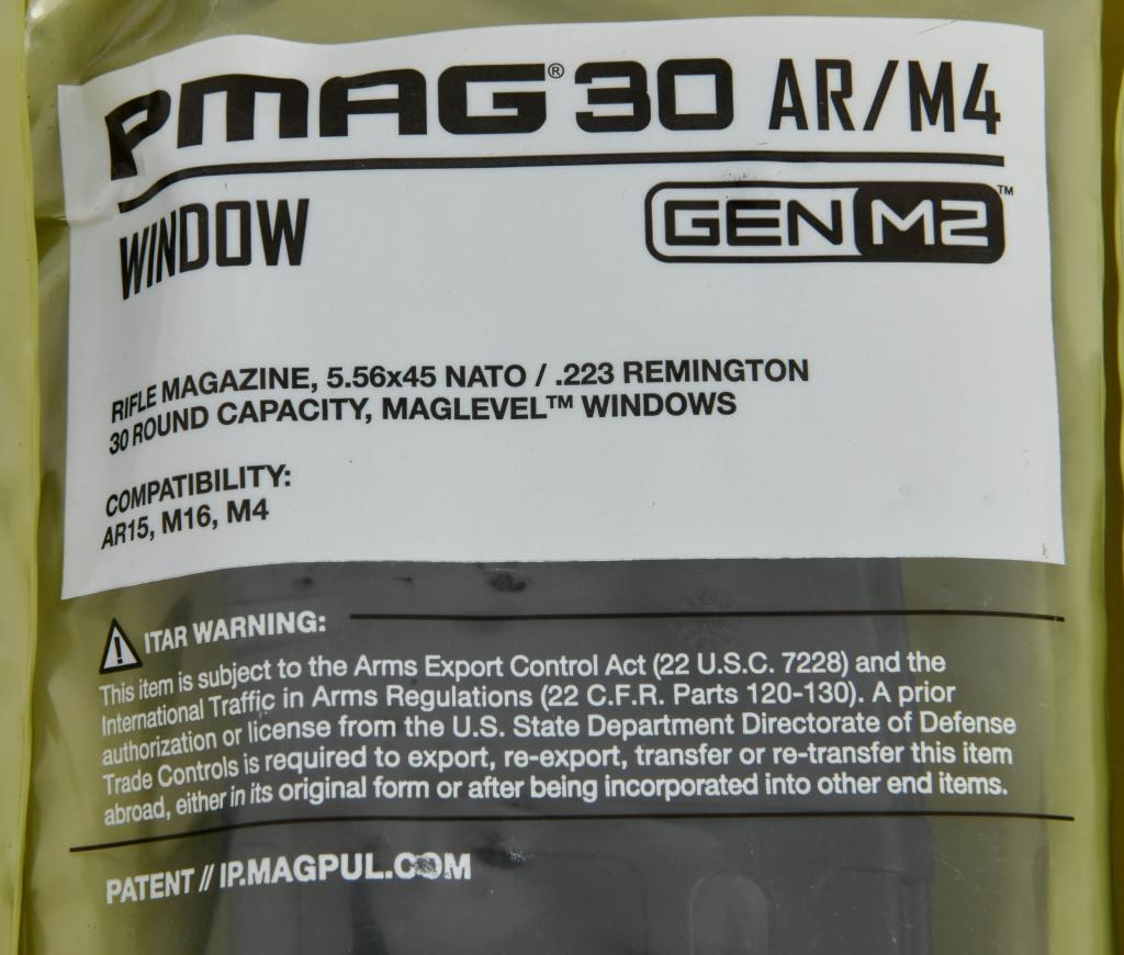 5 NIP Magpul MOE Pmag 30 Rd AR/M4 Magazines