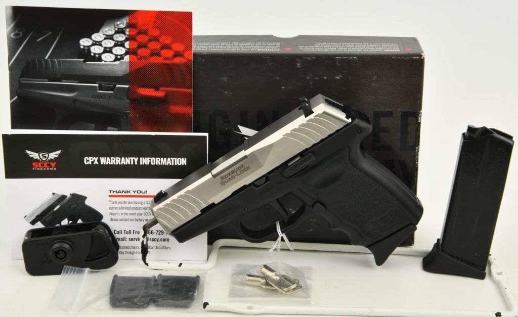 SCCY DVG-1 Nitride 9mm Semi Auto Pistol