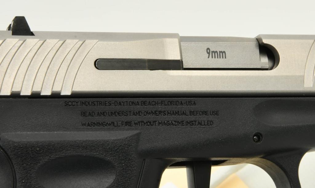 SCCY DVG-1 Nitride 9mm Semi Auto Pistol