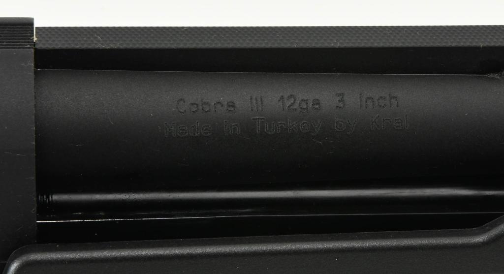 NEW TriStar Cobra III Field 12 Gauge Pump Action
