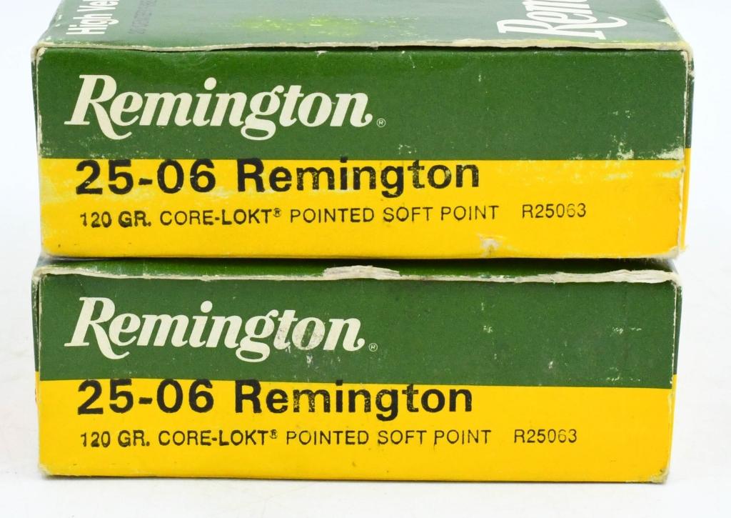 40 Rounds Of Remington .25-06 Rem Ammunition