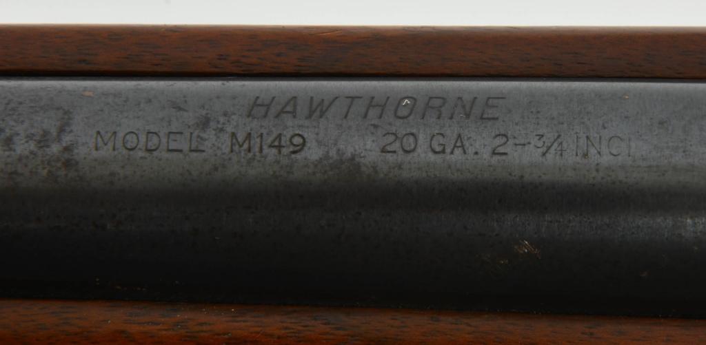 Hawthorne Model M149 Bolt Action 20 Gauge Shotgun