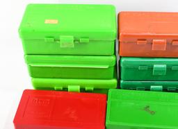 10 Various Size Plastic Ammo Storage Containers