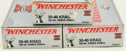 60 Rounds of .30-40 Krag Ammunition