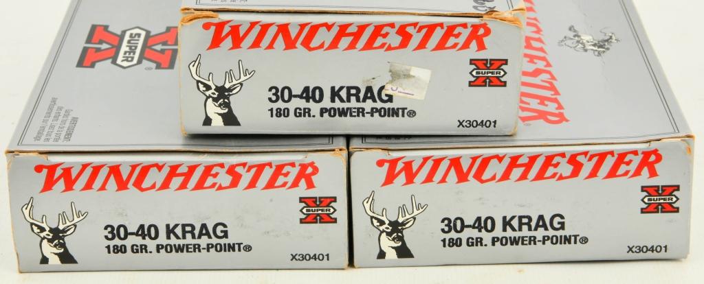 60 Rounds of .30-40 Krag Ammunition