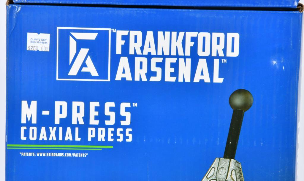 New Frankford Arsenal Reloading Single Stage Press