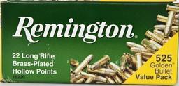 525 Rounds Of Remington .22 LR Golden Bullets