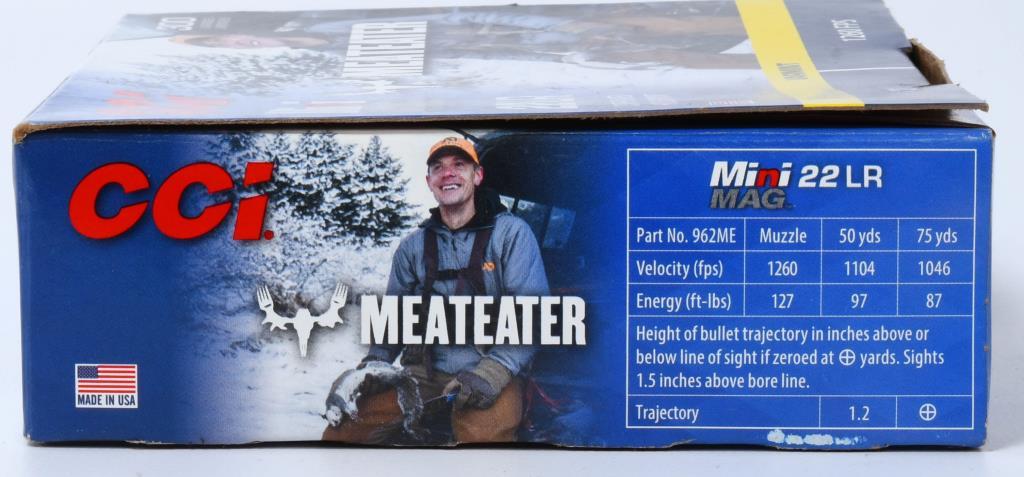 300 Rds CCI Mini-Mag MeatEater Edition .22 LR Ammo