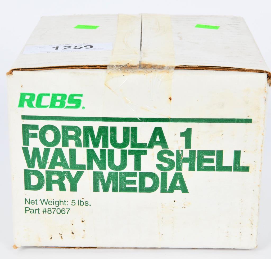 5 Lbs Of RCBS Formula 1 Walnut Shell Tumbler Media