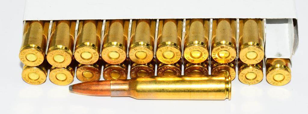 40 Rounds of 7MM Mauser Ammunition