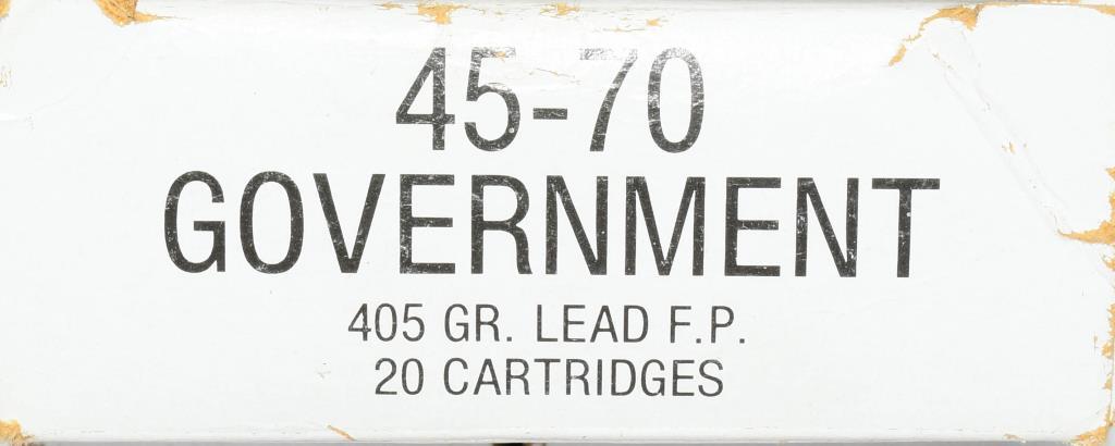 60 Rounds of .45-70 Government Ammunition