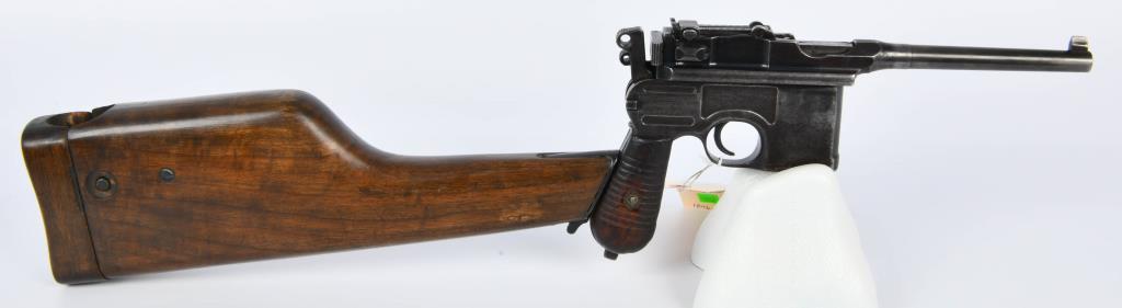 C-96 Broomhandle Mauser W/ Stock & Holster