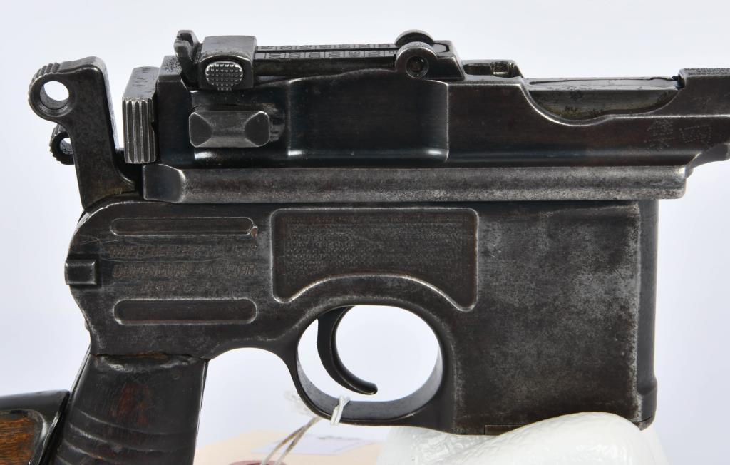 C-96 Broomhandle Mauser W/ Stock & Holster