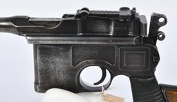 C-96 Broomhandle Mauser W/ Stock & Holster