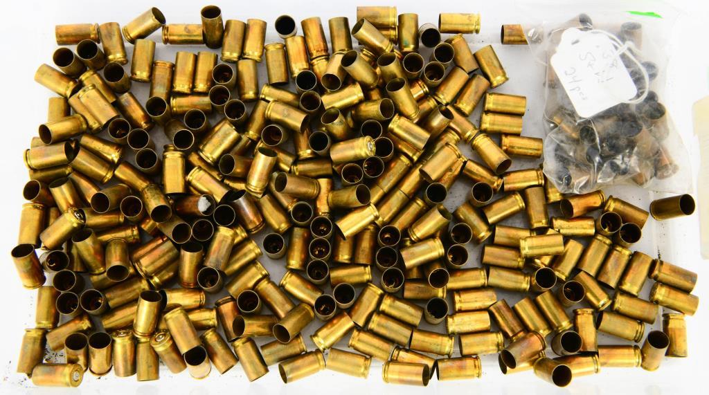 Approx 150 Count Empty 9mm Luger Brass Casings