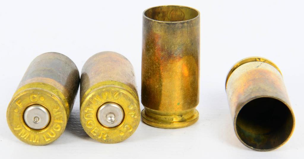 Approx 150 Count Empty 9mm Luger Brass Casings