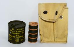 USGI Military Gunline can sealed & wire & Mag pouc