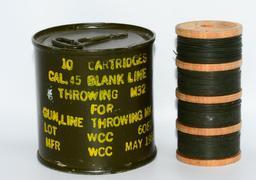 USGI Military Gunline can sealed & wire & Mag pouc