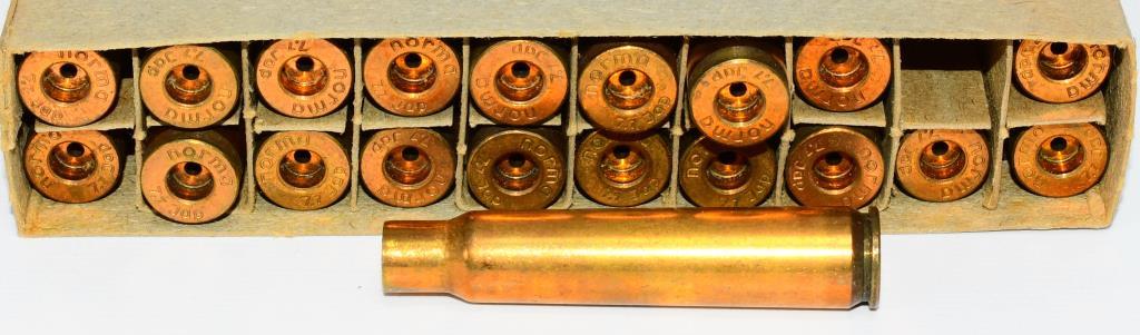 40 New Brass Empties 7.7X58 Jap