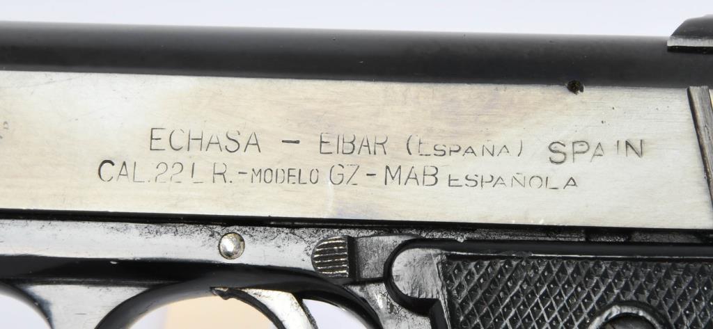 Spanish MAB Model GZ Echasa Eibar .22 LR