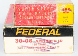 40 Rounds of Various 8MM Mauser Ammunition