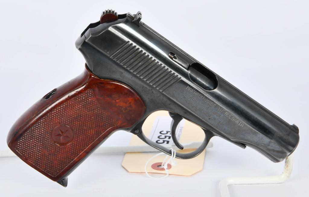 Bulgarian Circle 10 Makarov Semi Auto Pistol
