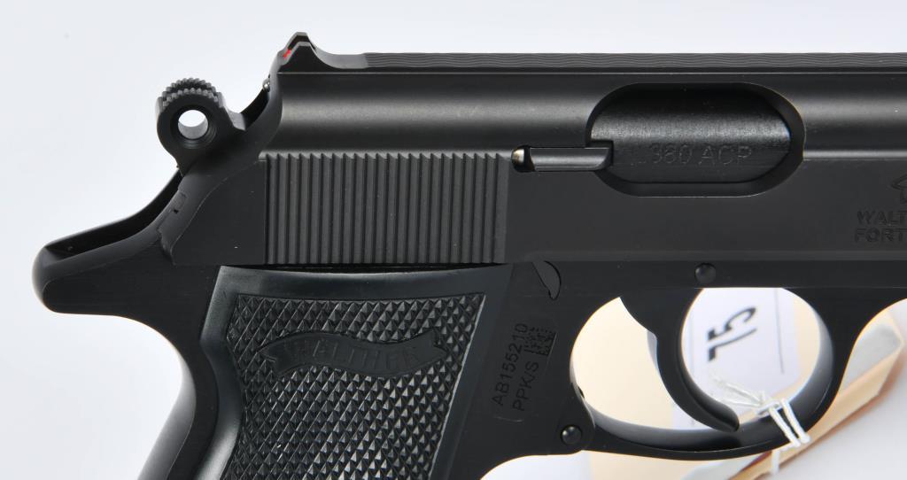 Cased Unfired Walther PPK/S Semi Auto Pistol .380