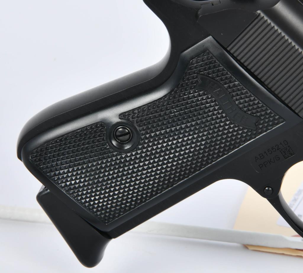 Cased Unfired Walther PPK/S Semi Auto Pistol .380
