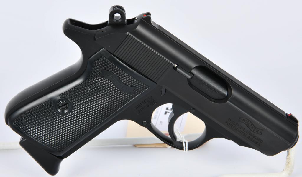 Cased Unfired Walther PPK/S Semi Auto Pistol .380