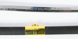 CSA Cavalry Officer Sword Replica w/scabbard
