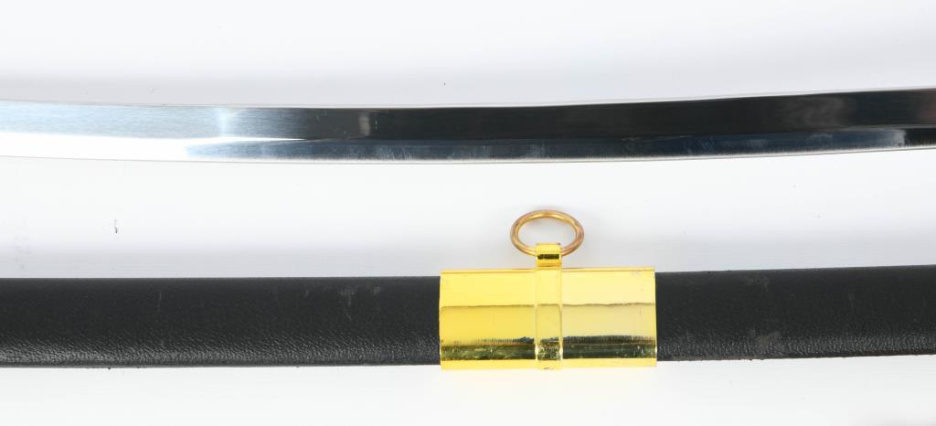 CSA Cavalry Officer Sword Replica w/scabbard
