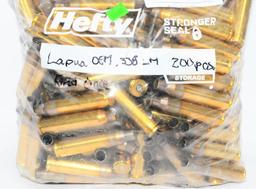 Approx 200 Ct Empty Lapua .338 LM Brass Casings