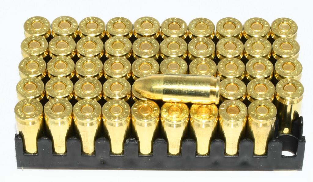 150 Rounds of Magtech 9mm Luger Ammunition
