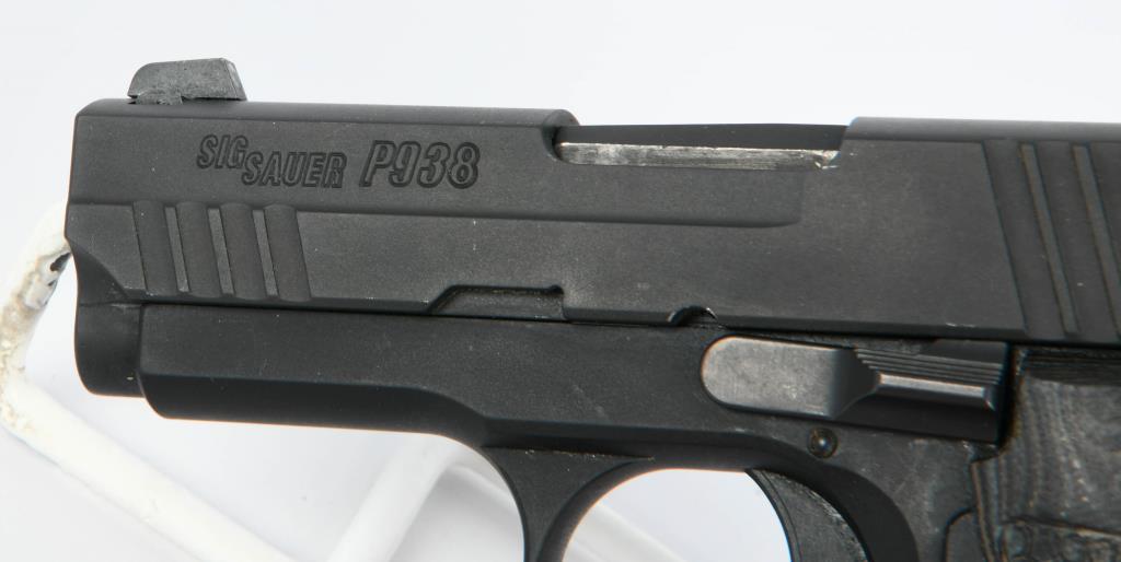 Sig Sauer P938 Extreme Compact Pistol 9MM