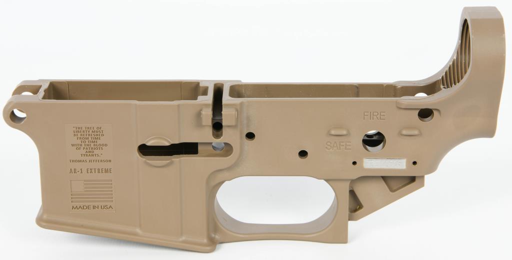 FMK AR1 Extreme Stripped Lower Polymer FDE
