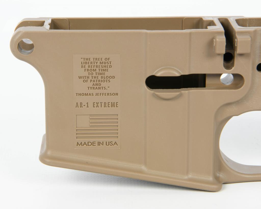 FMK AR1 Extreme Stripped Lower Polymer FDE