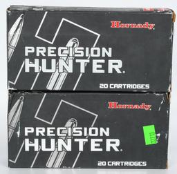 40 Rounds of Hornady Hunter 6.5 PRC Ammunition