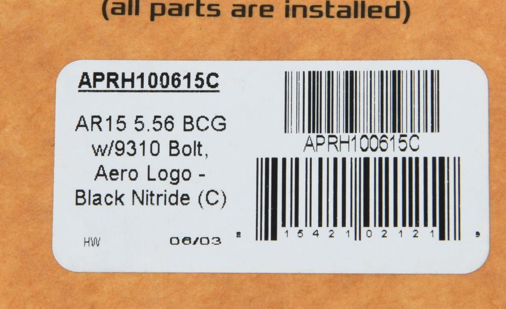 NIB Aero Precision 5.56 Bolt Carrier Group