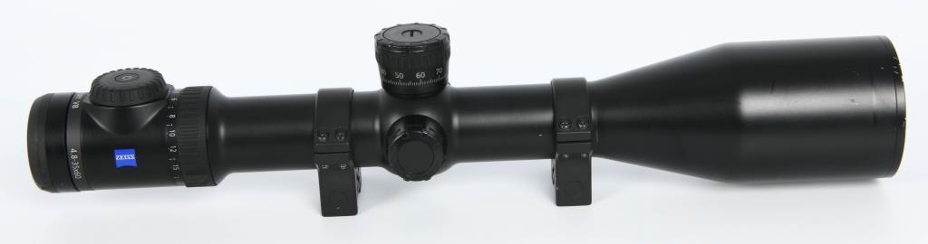 Zeiss V8 4.8-35x60 Ext Elevation Turret Riflescope
