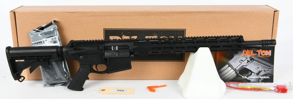 NEW Del-Ton Alpha Optic Ready MLok 7.62