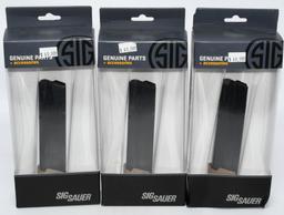 3 NIB Sig Sauer P320 21 Round Magazines