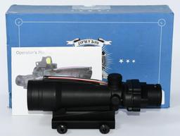 Pinty Model #5 Fiber Optic 5x35 Riflescope NIB