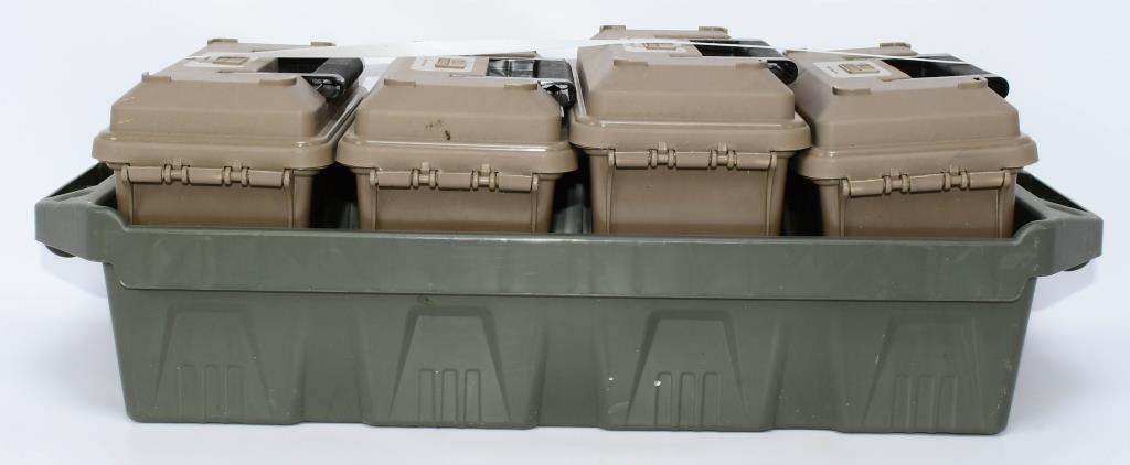 New MTM 4-Can Ammo Crate Combo