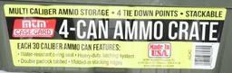 New MTM 4-Can Ammo Crate Combo