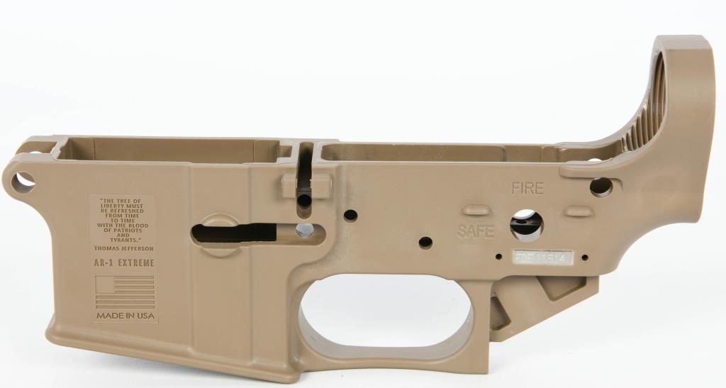 FMK AR1 Extreme Stripped Lower Polymer FDE